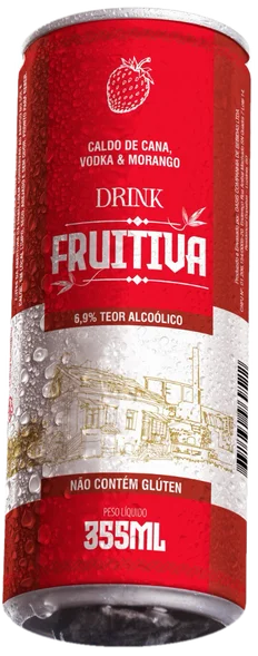 Lata Fruitiva Morango